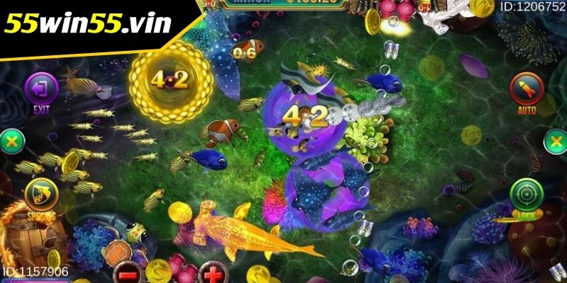 Nhà cái Win55 cung cấp nhiều tựa game bắn cá có đồ họa cực đỉnh