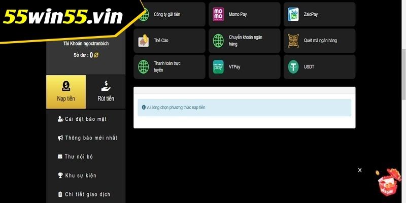 Có nhiều hình thức rút tiền nào để người chơi lựa chọn Có nhiều hình thức rút tiền nào để người chơi lựa chọn