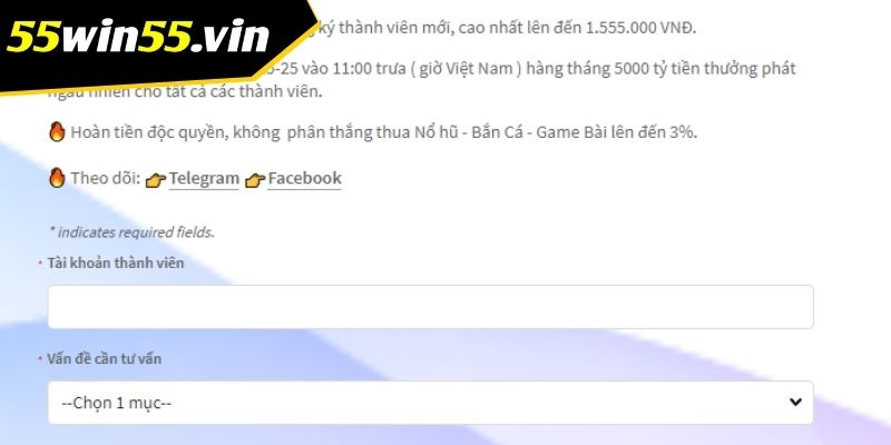 Win55 có dịch vụ CSKH cực tốt Win55 có dịch vụ CSKH cực tốt